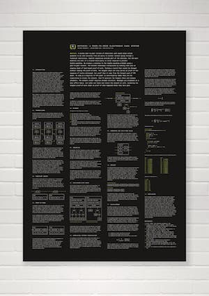Bitcoin Whitepaper Poster by https://btcposter.com/